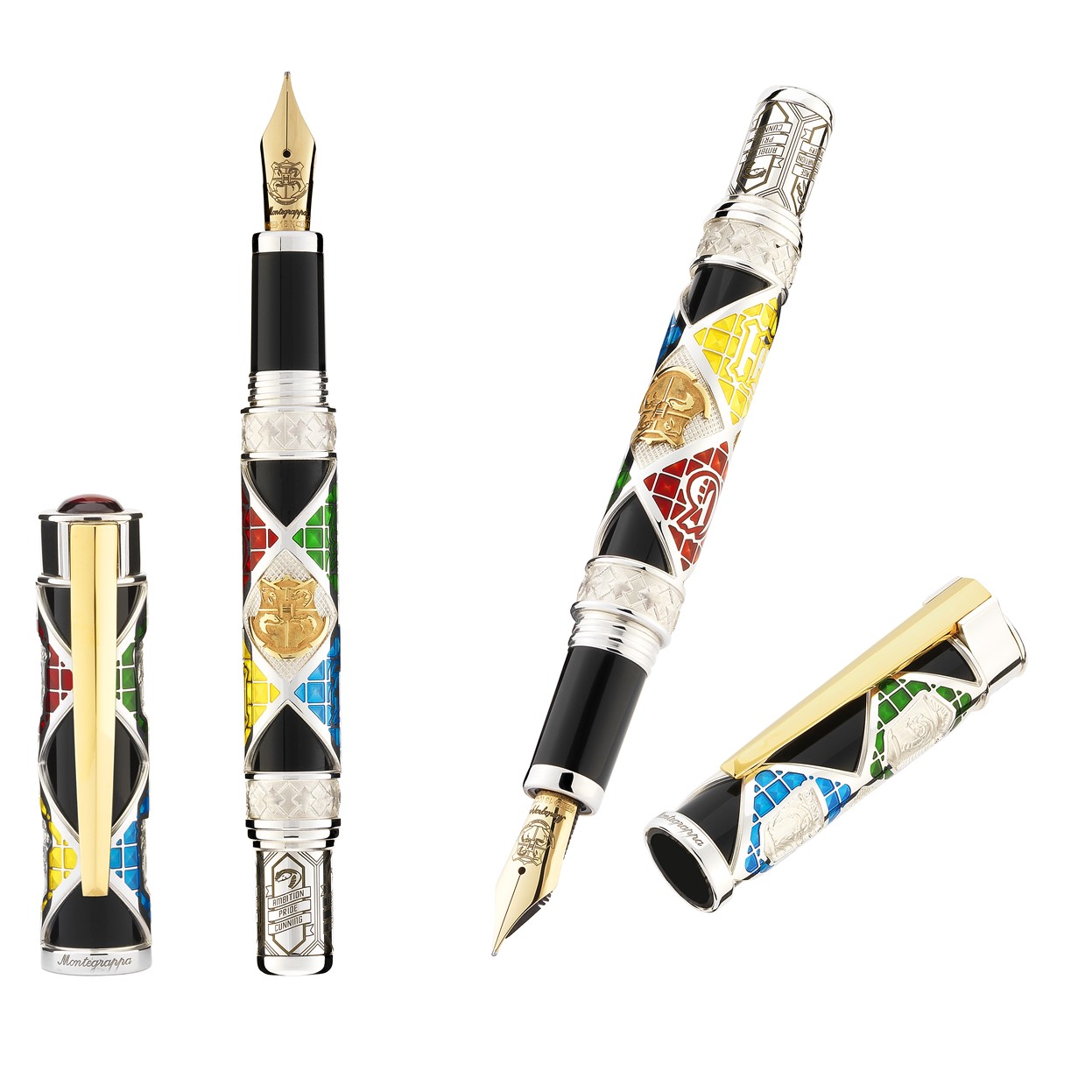 Stylo plume Harry Potter avec support