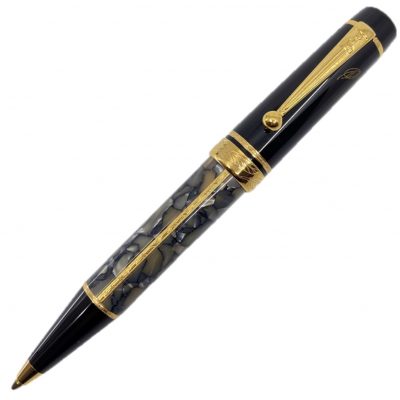 MAD IN USA MAD WATERMAN'S IDEAL STYLO PLUME OR 18K A CARTOUCHE D'ENCRE BOITE 
