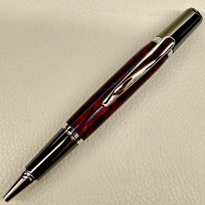 Stylo Bille Evasion nacre rouge