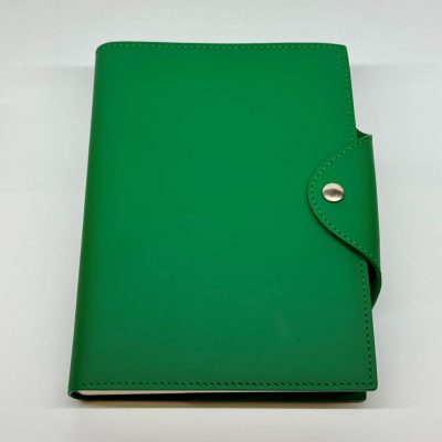 Carnet cuir Vert