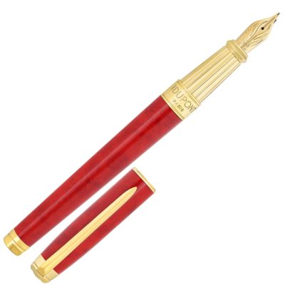 Line D eternity Large Popote rouge plume